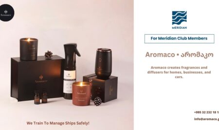 We are pleased to announce that Aromaco has become a partner of Meridian Club!