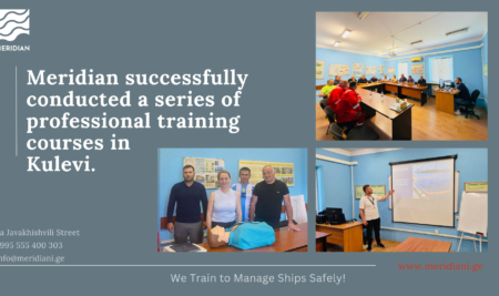 Meridian successfully conducted a series of professional training courses in Kulevi.