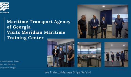 Maritime Transport Agency of Georgia  Visits Meridian Maritime Training Center